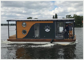Hausboot/Floß mieten in Brandenburg, Potsdam und Berlin